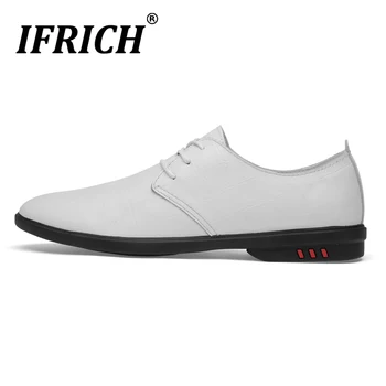 

New Arrival Casual Sneakers For Men Genuine Leather Brand Men Shoe Original Youth Casual Footwear Light Weight Adult Casual Shoe