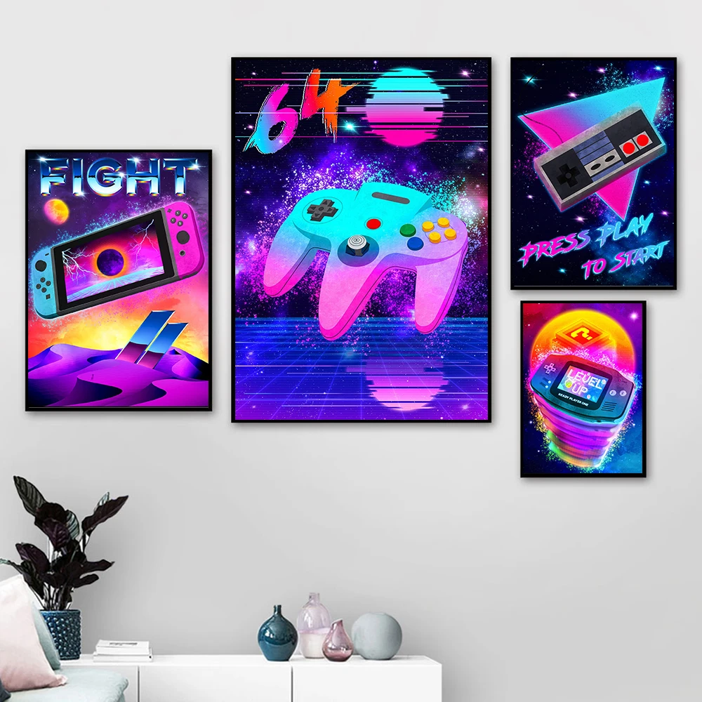 Gaming Posters & Wall Art Prints