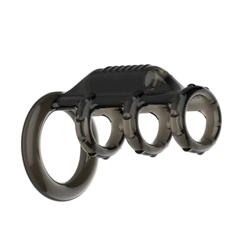 Penis Vibrating Ring G spot Stimulator Bullet Vibrator Cock Sleeve Dick Enlargement Extender Strap On Dildo Ejaculation Delay 6