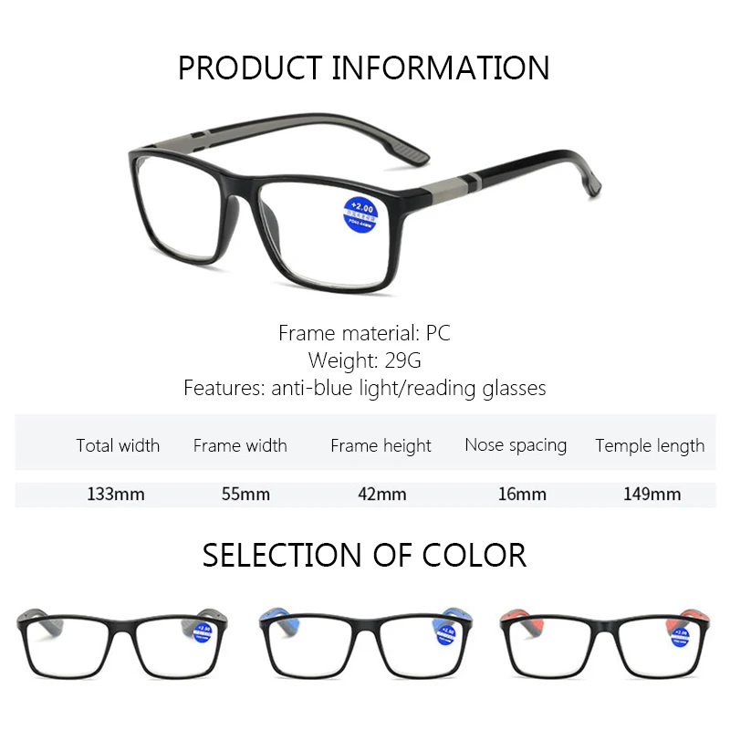 Lunettes De Soleil Rétro TR90 Anti-Lumière Bleue - Verres CR39 Transparents Carrés - Style Années 80/90 - Homme/Femme