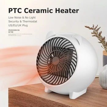 

Cartoon Portable Mini Heater Desktop Fast Heating Low Noise Household Electric Heater Winter Warmer Air Fan For Office Home