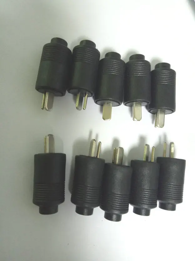 500Pcs lot 2 Pin DIN Male Speaker Plug 2-Pin Plug Hifi Loudspeaker Solder adapter Selling