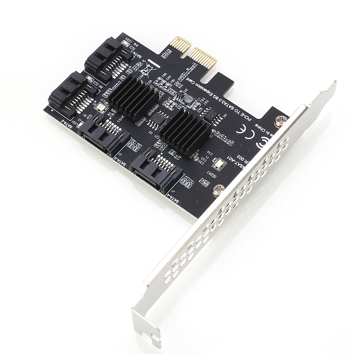 4 порта PCI-E для SATA 3,0 Плата расширения PCI Express для SATA адаптер PCI-e SATA III 3,0 конвертер для IPFS жесткого диска настольного ПК