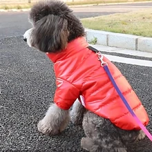 Easy Cleaning Winter Warm Pet Dog Clothes Fashion Windproof Pet Dog Jacket Coat Waterproof Small Dogs Vest Chihuahua Clothing