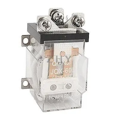 

JQX-60F 1Z DC 24V Coil 60A Power Relay SPDT 5 Pin 1 NO 1 NC