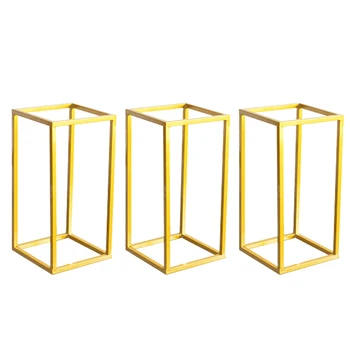 

Event Detachable Holder Wedding Geometric Party Vases Column Stand Flower Rack Centerpiece Decoration Rustproof Iron Art Prop