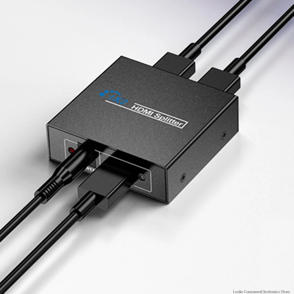 1x2 HDMI Switch Switcher 1x2 HDMI Splitter HDMI Port Auto Switcher Support 3D Full HD1080P for pc HDTV DVD HDPS3