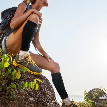 

1 Pair Fashion Unisex Casual Calf Compression Sleeve Leg Compression Socks for Shin Splint Calf Pain Relief Breathable L58