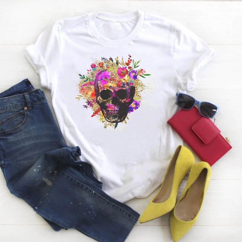ladies skull top