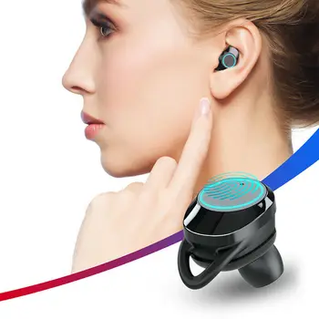 

X8 IPX7 Touch Control TWS Bluetooth 5.0 Earphone Mini Wireless Earbuds Headphones