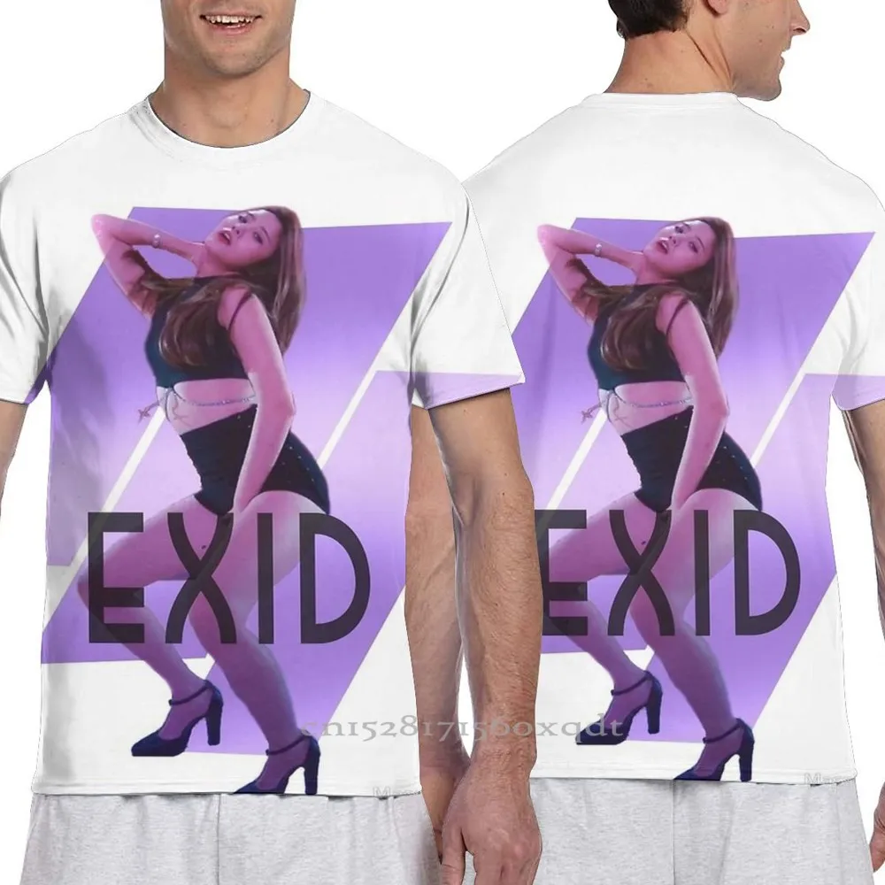 Мужская футболка Exid ( ) L.i.e женская модная со сплошным принтом для девочек топы