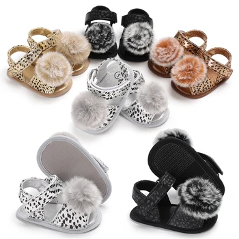 

Newborn Infant Baby Girl Fashion Leopard Sandals Sneakers Children Summer Clogs Toddler Soft Crib Walkers Shoes 0-18M