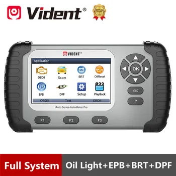 VIDENT iAuto708 All System OBDII Diagnostic Tool with Oil Light Reset  / EPB / BRT/ DPF iAuto 708 Full Scanner 1