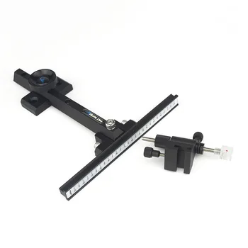 

Metal Recurve Bow Sight Aluminium Alloy 15.5*14.5*2cm Light-weight Tool