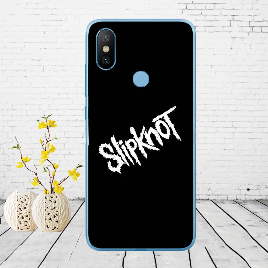 17 277DD Горячая Slipknot рок Мягкий силиконовый чехол для Xiao mi Red mi 6 6a mi 8 a2 lite note 5 6 pro 7 Case - Цвет: 17
