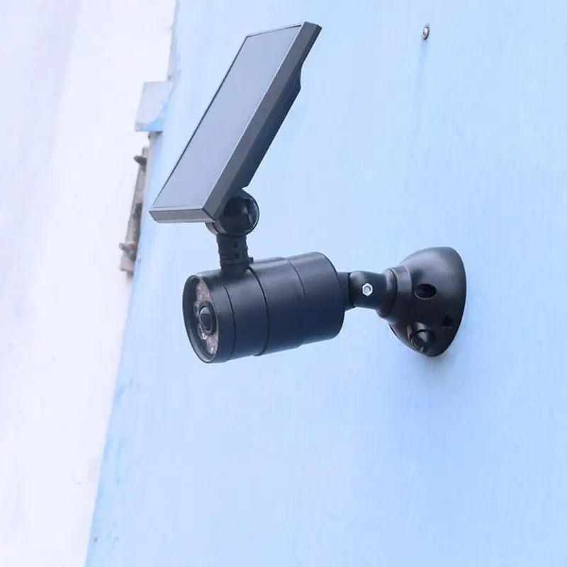 8LED Солнечный свет газон Дворовые лампы Открытый водонепроницаемый датчик движения прожектор магнитное всасывание наземная установка