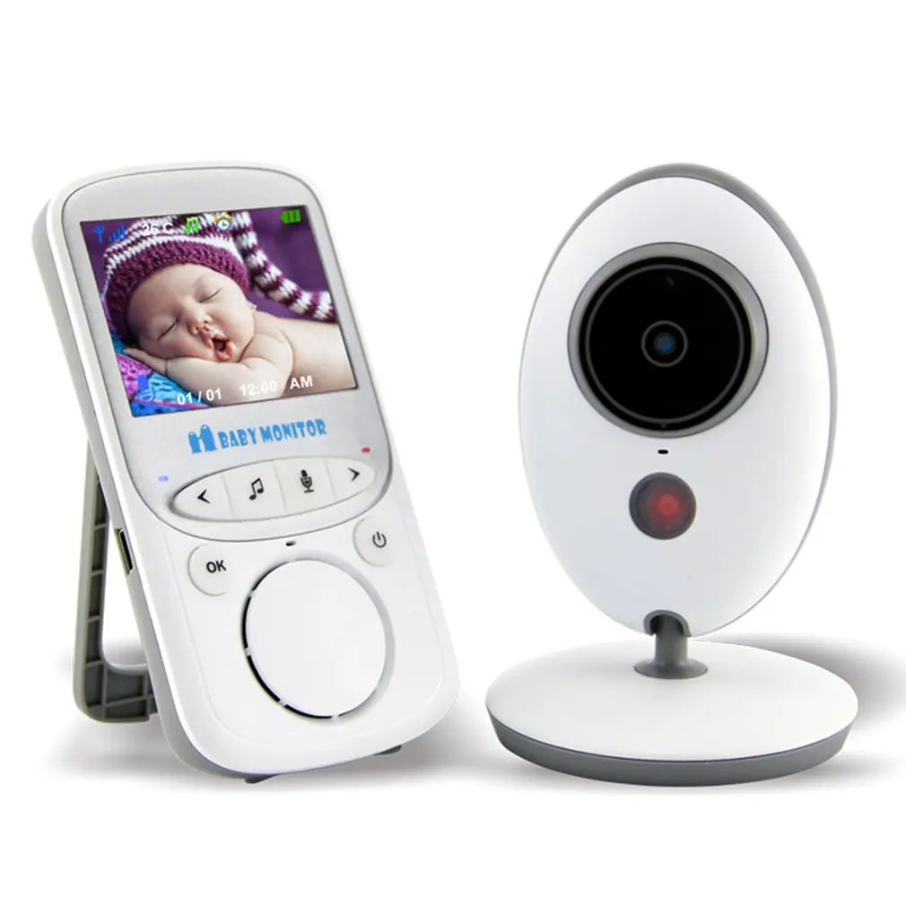 

Wireless LCD Audio Video Baby Monitor VB605 Radio Nanny Music Intercom IR 24h Portable Baby Camera Baby Walkie Talkie Babysitter