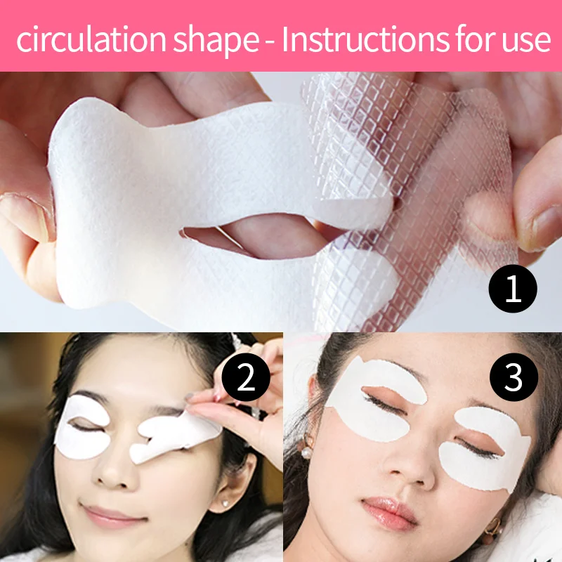 ILISYA C shape Eye Patches for Dark Circles Anti Wrinkle Eye Mask Hydrating Moisturizing Eye Pad 3