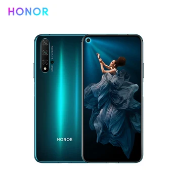 

Huawei Honor 20 Mobile Phone Smartphone Cell Phone 48MP AI Quad Camera 6.26" FullView Display 4000mAh All-day Battery Dual SIM