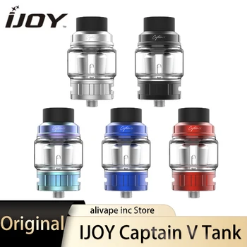 

IJOY Captain V Tank fit Captain 2 Kit/ Mod bottom airflow Atomizer 5ml sub ohm tank with X3 coils supports DM coils/MESH coils