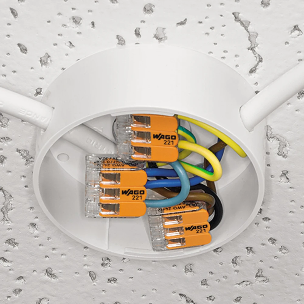 Виды клемм для соединения проводов в квартире