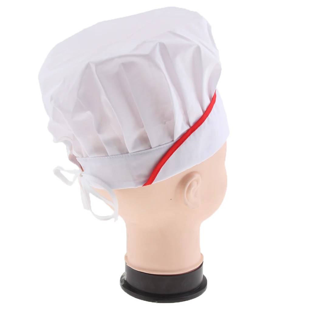 Adult Male/Female Baker Cook Chef Working Hat for Catering Restaurant Kitchen
