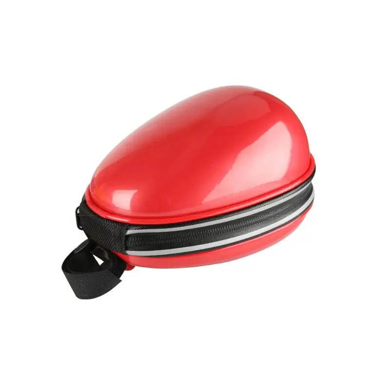 Мини-сиденье для велосипеда, сумка для горного велосипеда, жесткая оболочка, сумка для хвоста, складное оборудование для езды на велосипеде - Цвет: Red
