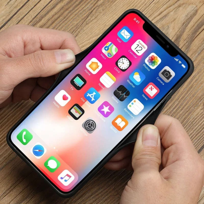 Кожаный деловой чехол для телефона для iPhone 11 11 Pro 11 Pro max X XS max Все включено защита от падения страуса защитный чехол