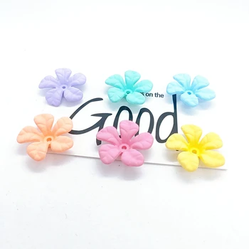 

DIY New Resin Flower Hair Clip Child Side Clip Clip Cute Simple Headdress Earring Accessories Material 6pcs