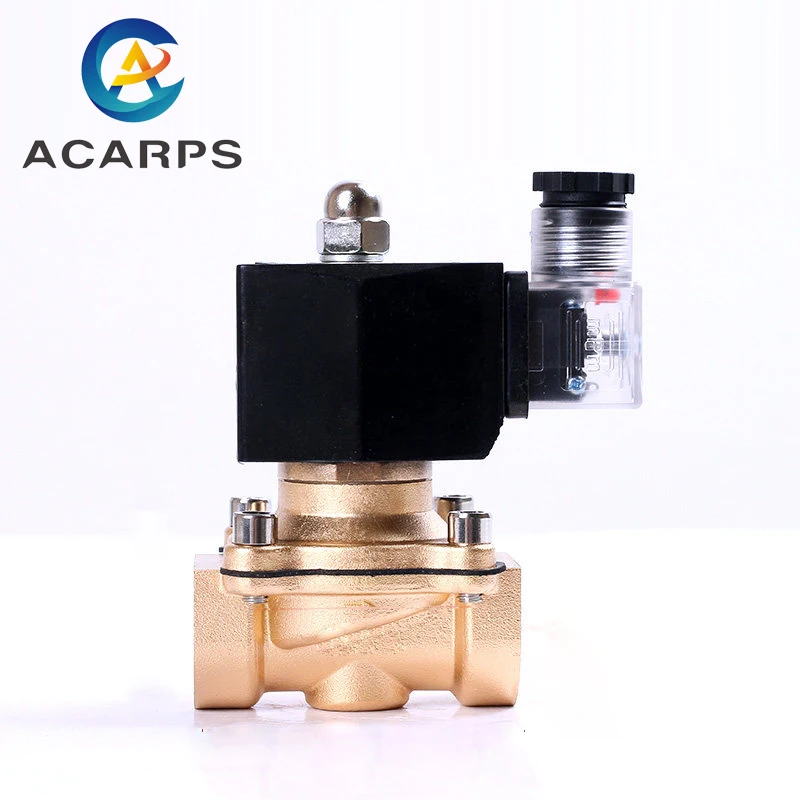 

3/4" Normally Closed Brass LPG Natural Gas Solenoid Valve DN20 2 Way Natural gas Solenoid valve