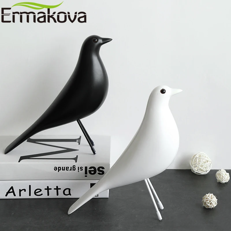ERMAKOVA фигурка птицы середины века Дом Птица Животное Статуя голубь мира