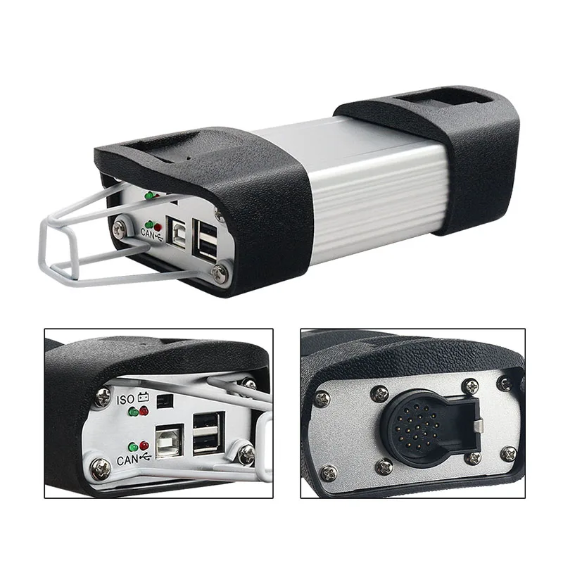 US $153.00 Newest Can Clip V205 Full Chip Green PCB CYPRESS AN2131QC Full Chip Diagnostic CAN Clip V202 OBD2 Interface Scanner Can Clip