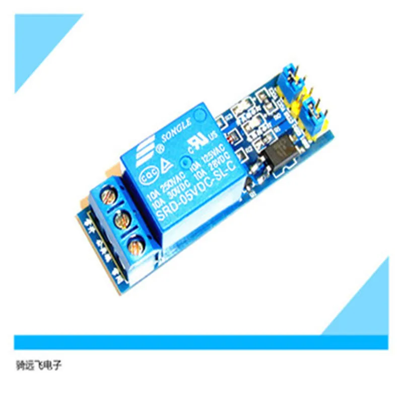 1 relay 12V high level trigger with optocoupler isolation quality anti-interference | Электроника
