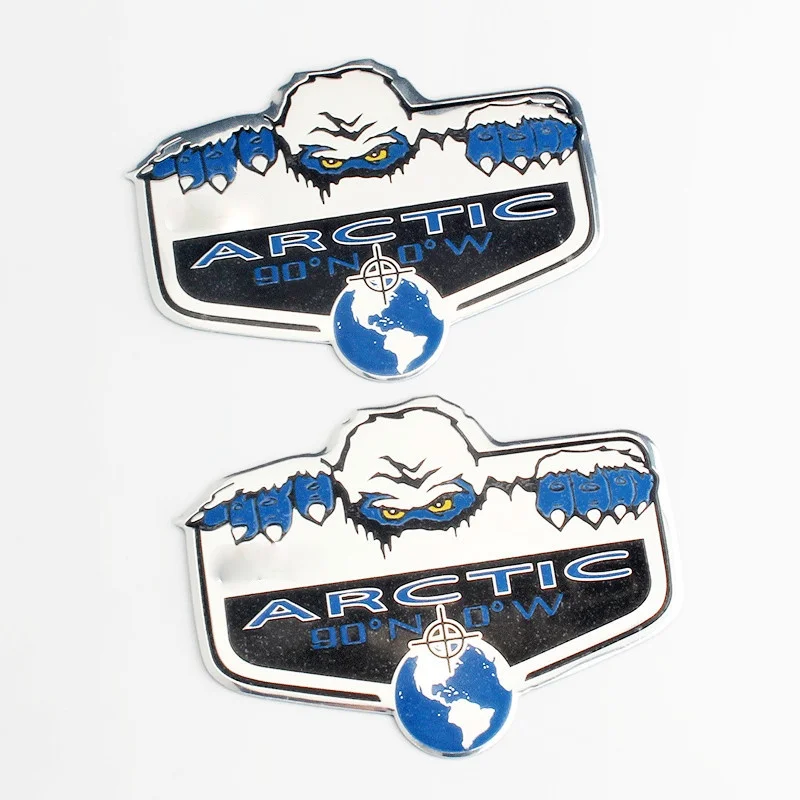 

1 Pcs 3D Metal Commander Compass Patriot Accessories ARCTIC Car Stickers Emblem Badge Styling For Jeep Wrangler Cherokee Grand