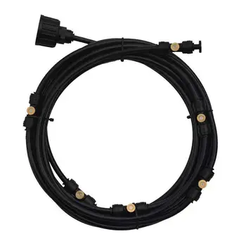 

6-18m Outdoor Misting Cooling System Garden Irrigation Water Mister Nozzles Set Durable Portable Useful Water Mist Nozzle Set