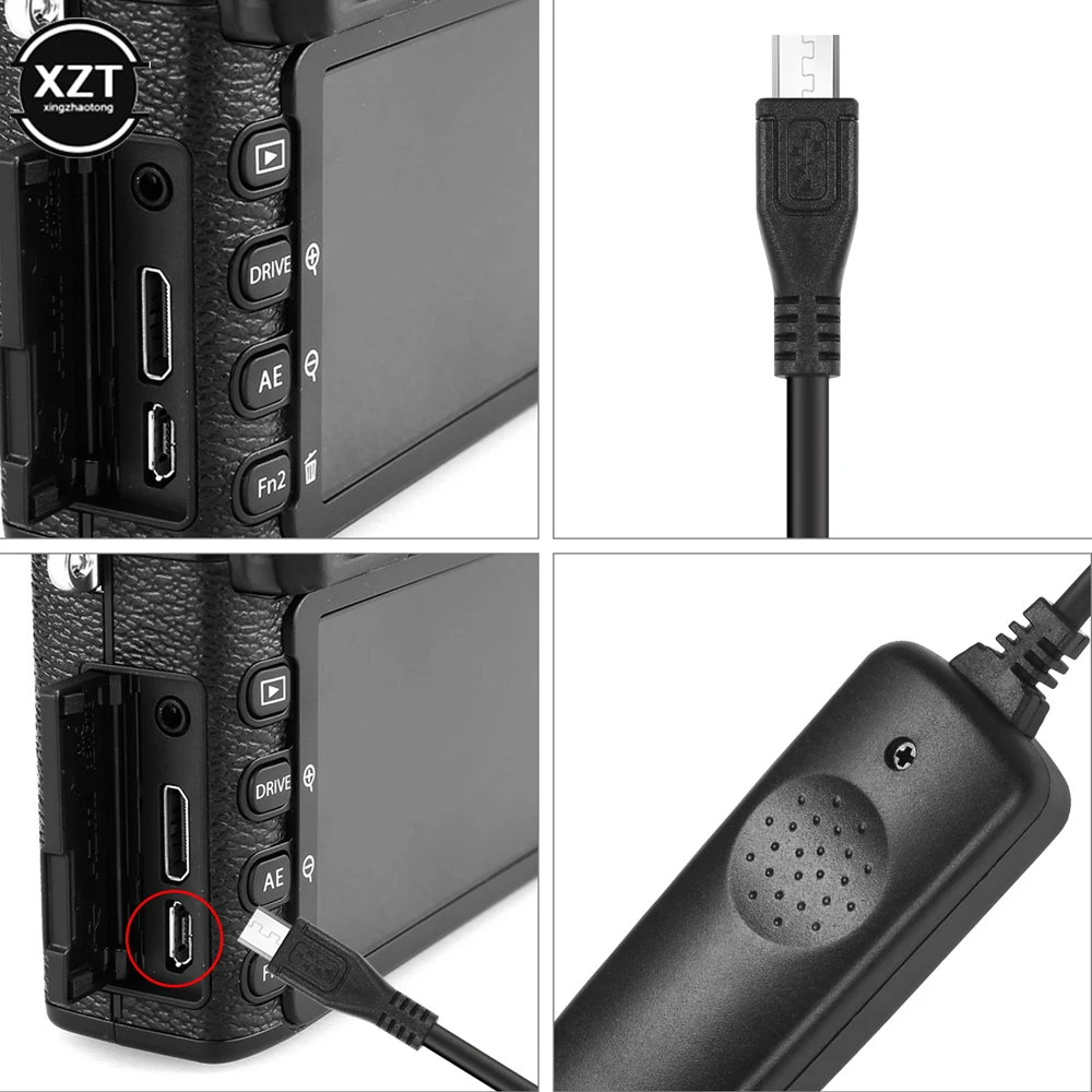 MC-DC2 Remote Shutter Release Cable for Nikon D3200 D3300 D5200 D5100 D3100 D7000 D90 D600 D610 D5000 D5300 D7100 D7200 P7700 DF