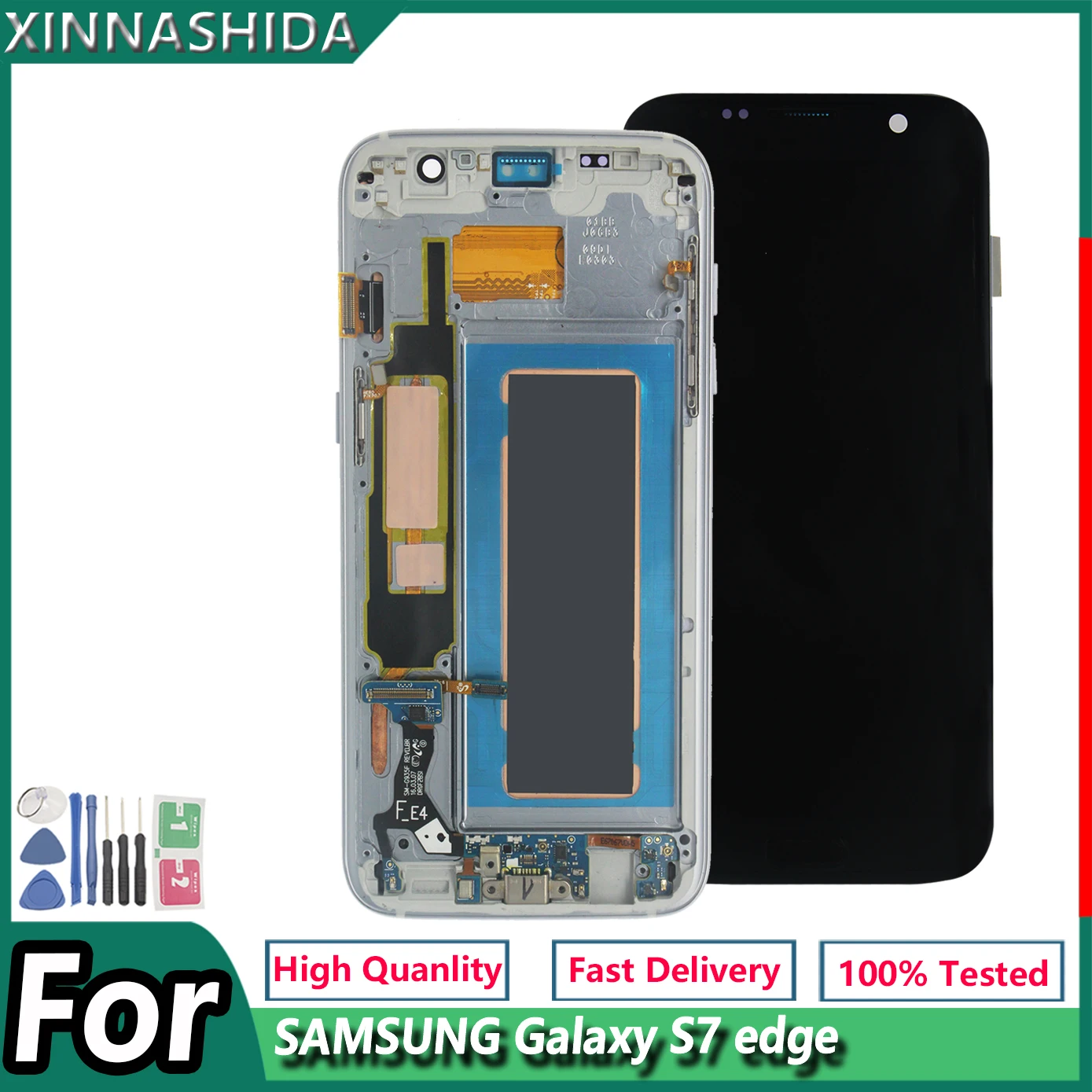 For Samsung Galaxy S7 Edge Lcd Display G935f Smg935fd Touch Digitizer