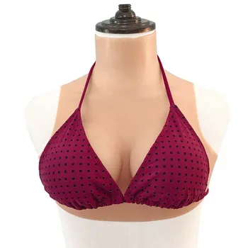 

C Cup Realistic Silicone Fake Breast Form Soft Boobs Bionic Skin Crossdresser Transgender Queen Transvestite Mastectomy Bra