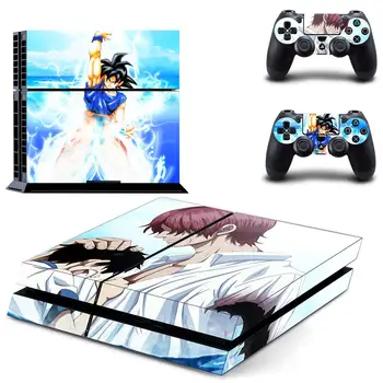 

Dragon Ball Style PS4 Skin Sticker for Playstation 4 Console & 2 Controllers Decal Vinyl Protective Skins Style 14