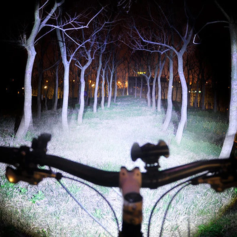 USB зарядное устройство для велосипеда MTB сильный светильник 4 режима велосипедная