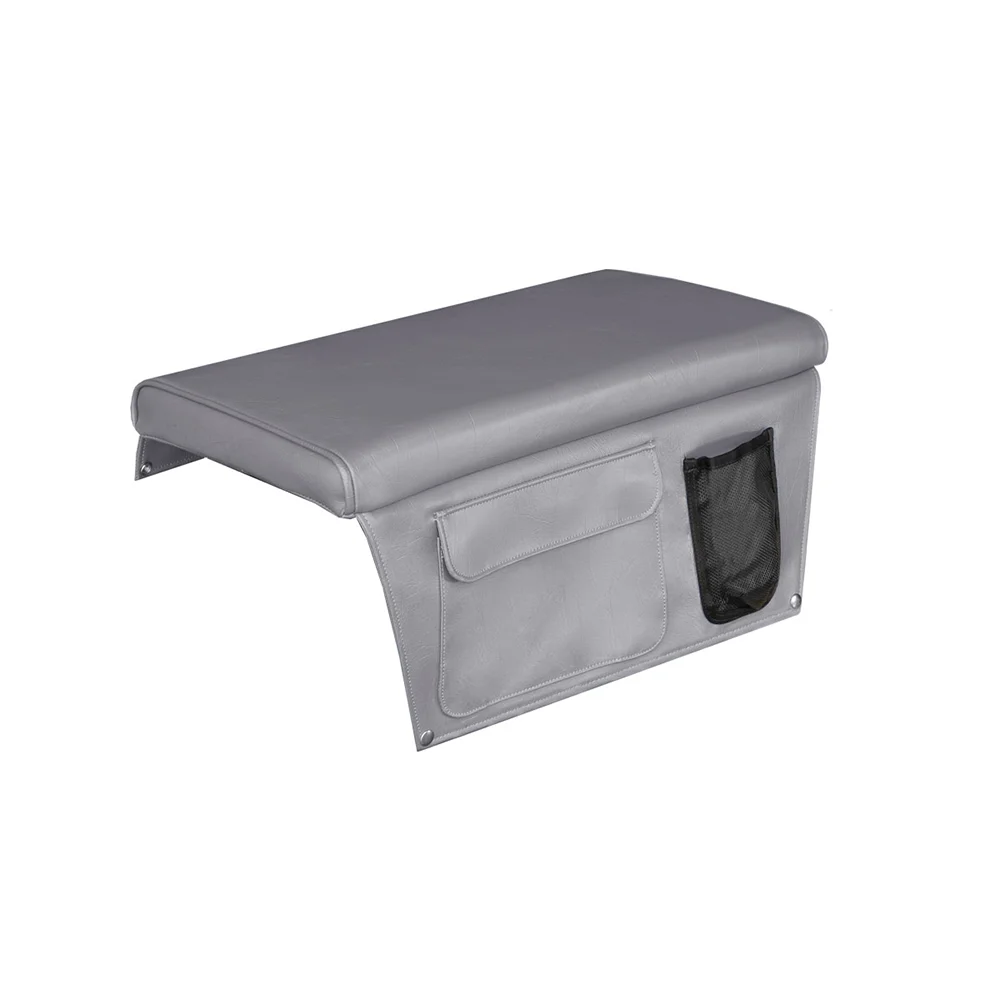 Oceansouth Boat Seat Cushion (Gray, Length 18 x Width 12 x Height 2-1/2)