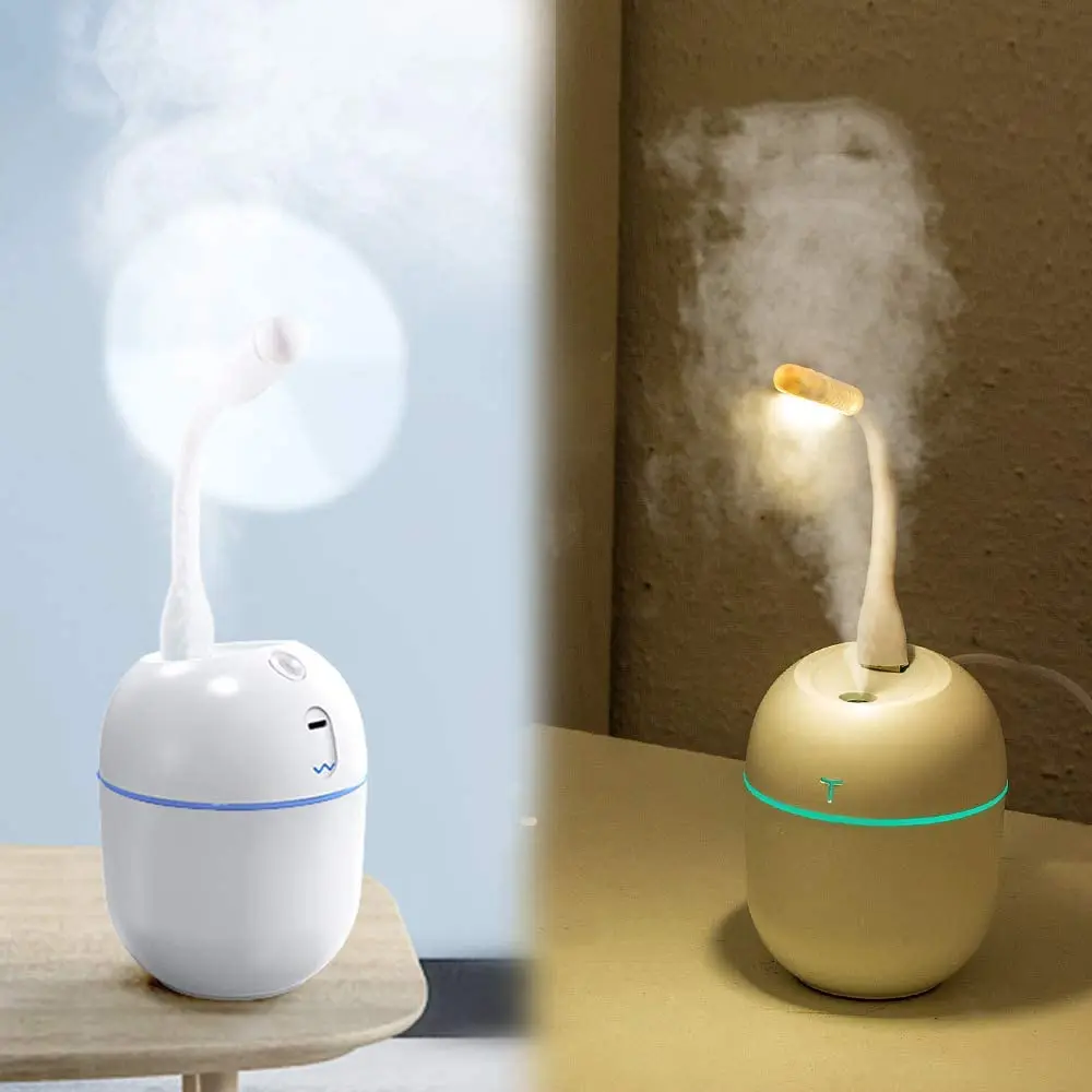 

220ML Ultrasonic Mini Air Humidifier Aroma Essential Oil Diffuser Home USB Fogger Mist Maker with LED Lamp nawilzacz powietrza