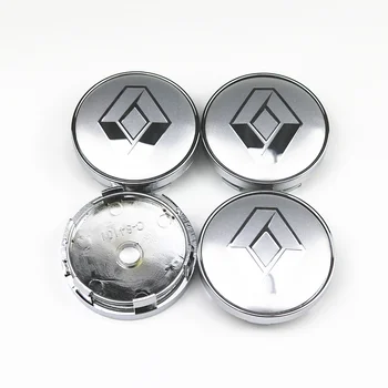 

4pcs/lot 60mm Car Rim Cover Decal Wheel Center Hub Cap Hubcap for Renault Clio Megane Laguna Scenic TwinGo Wheel Emblem Badge