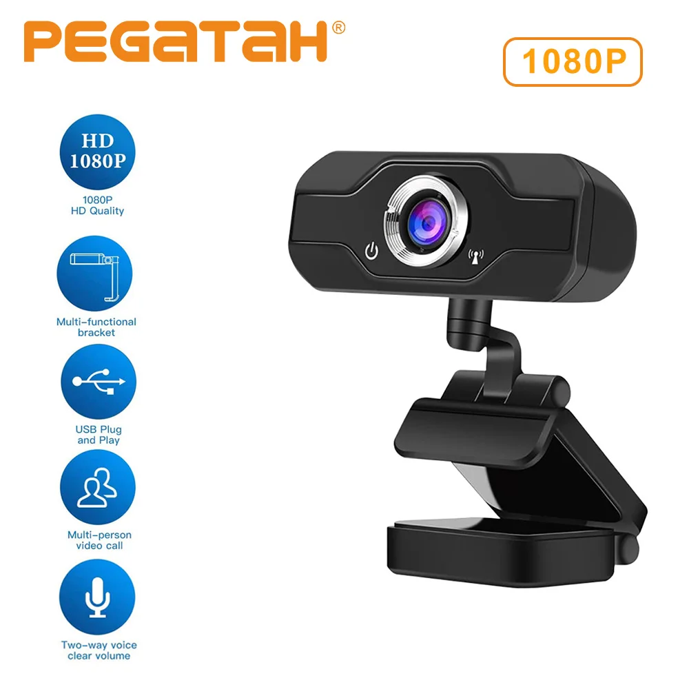 Веб камера 1080p с микрофоном веб 4k full hd 1080 pвеб для ПК webcam1080p 60fps usb камера|Веб-камеры|