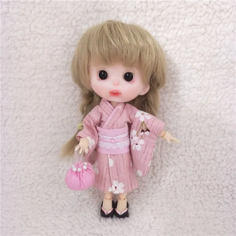 Кукла ob11 obitsu11 кимоно Набор юката 1/12 bjd одежда GSC глина PICCOD аксессуары для кукол molly
