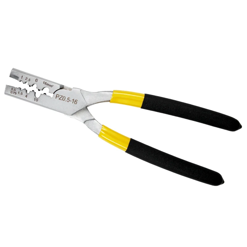 PZ 0.5-16 Germany Style Small Crimping Pliers for Cable End Sleeves Special Tube Terminals Clamp Hand Tools | Инструменты