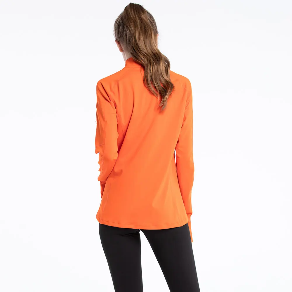 RION, женские рубашки с длинным рукавом для йоги, с отверстием для большого пальца, 1/2, куртка на молнии для бега, топы для спортзала, фитнеса, спорта, толстовки, рубашки для тренировок