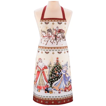 

Apron Happy New Year, 100% Cotton, Twill For home and kitchen