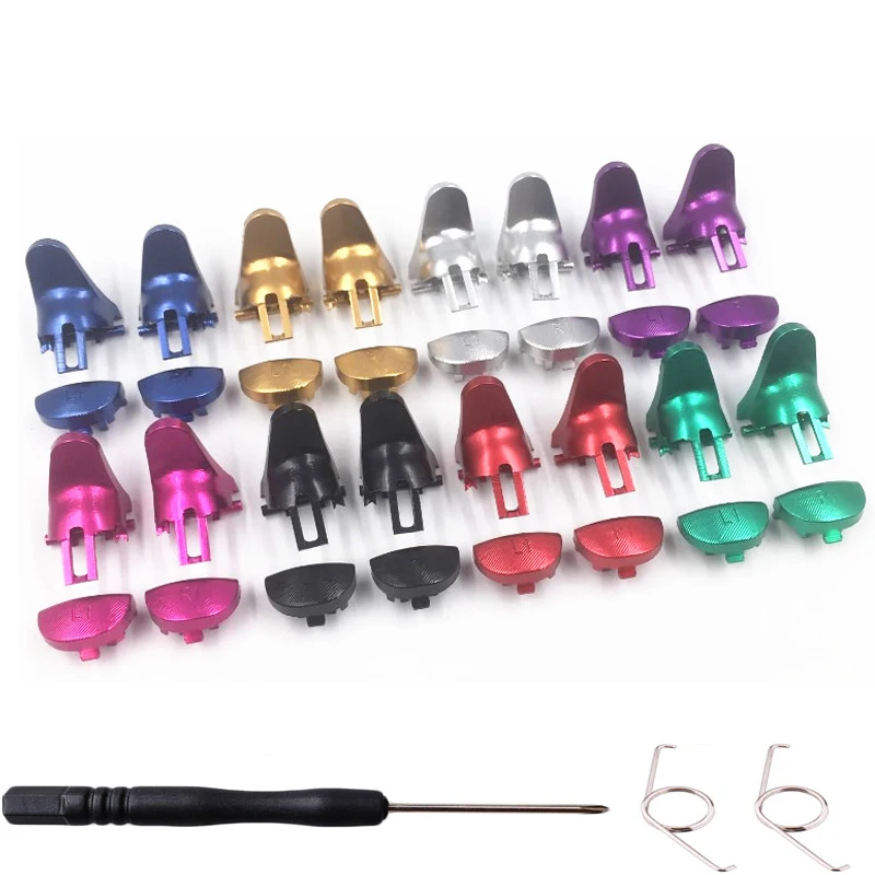 

Metal Aluminum Replacement Repair Customizing L1 L2 & R1 R2 Trigger Button Extender for PS4/Slim/PRO JDM 040 JDS 040 Controller