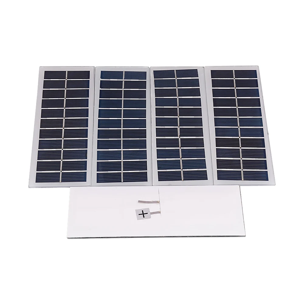Sunyima Peças 6v 1w 132*48 mm Painéis Solares da Pilha do Elevado Desempenho Mini Sistema Fotovoltaico Faça Você Mesmo para Carregadores do Telefone da Bateria Portátil - Image 4